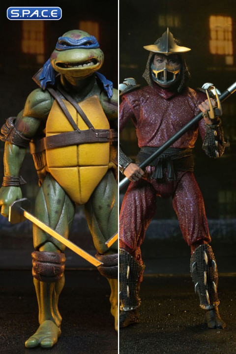 Rooftop Battle Leonardo vs. Shredder 2-Pack (Teenage Mutant Ninja Turtles)