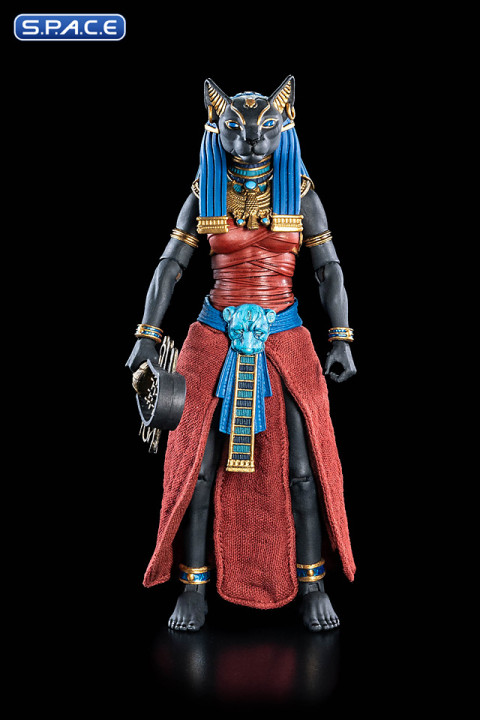 Bastet Gods of Ancient Egypt - black & red (Figura Obscura)