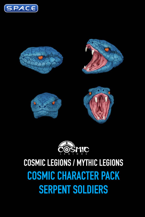 Serpent Soldiers Character Pack (Cosmic Legions)