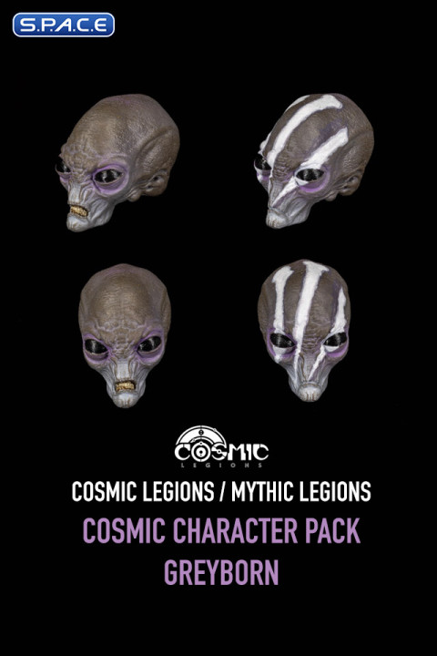 Greyborn Character Pack (Cosmic Legions)