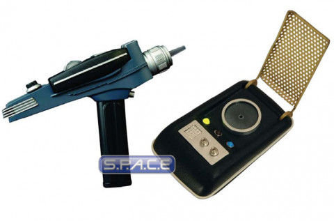 Phaser Pistol and Communicator Set (Star Trek)