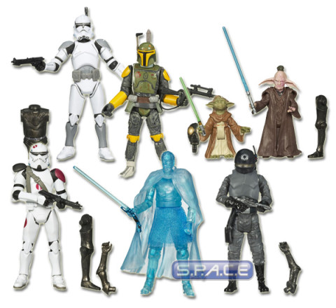 6er Komplettsatz : Legacy Collection Wave 3 (Star Wars)