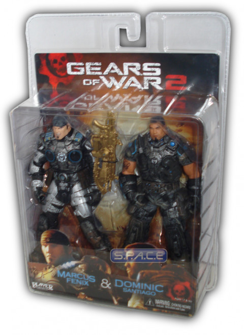 Marcus Fenix and Dominic Santiago 2-Pack (Gears of War 2)