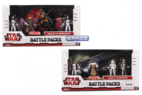 2er Set : Abregado and Ryloth Battle Pack (Clone Wars)