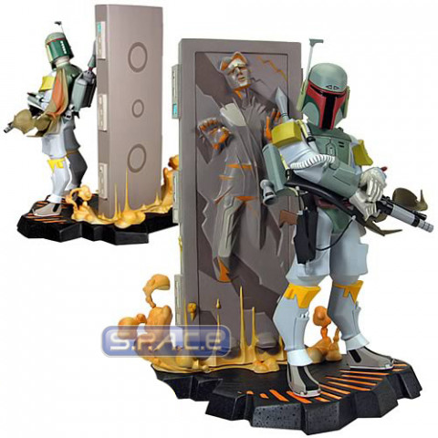 Animated Boba Fett and Carbonite Maquette EE Exclusive (Star Wars)