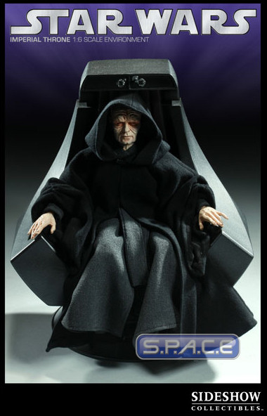 2er Set: 1/6 Scale Emperor Palpatine and Imperial Throne (Star Wars)