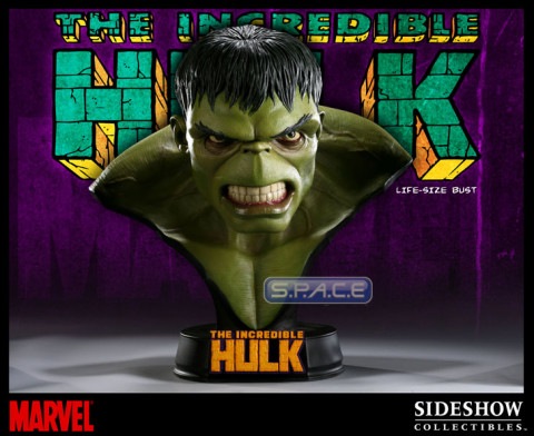 1:1 Incredible Hulk Life-Size Bust (Marvel)