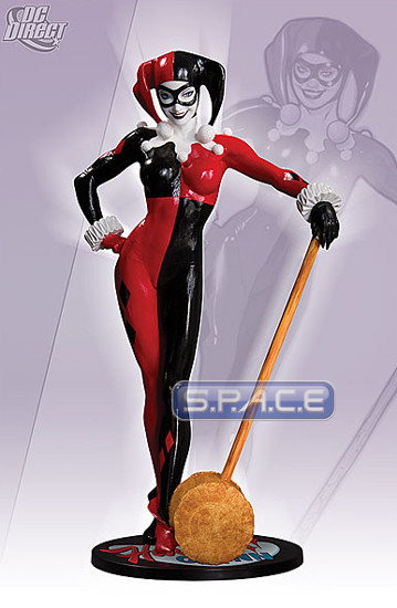 Harley Quinn Statue Cover Girls Of The Dc Universe