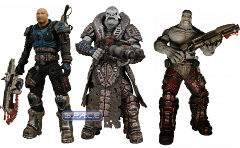 3er Komplettsatz : Gears of War 2 TRU Exclusive