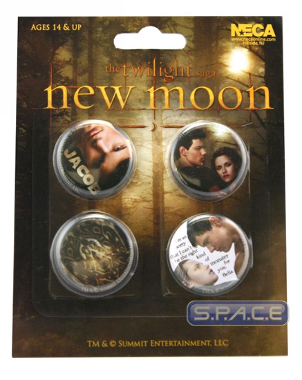 Pin Set Jacob (Twilight - New Moon)