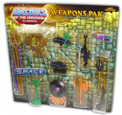 Weapons Pak - Great Wars Assortment (MOTU Classics)