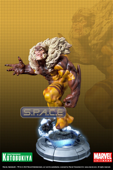 Sabretooth Fine Art Statue (Marvel)