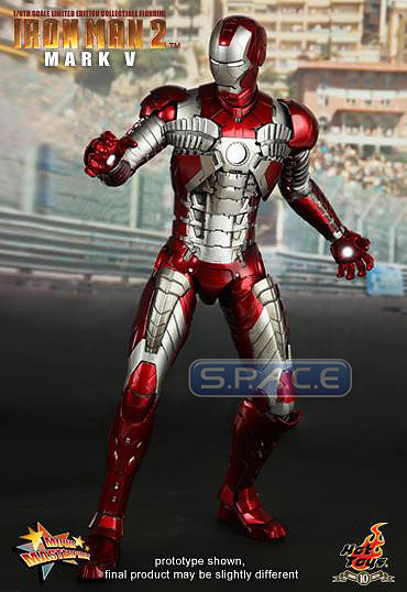 1/6 Scale Iron Man Mark V Movie Masterpiece MMS145 (Iron Man 2)