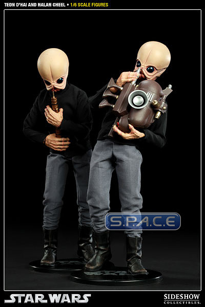 1/6 Scale Tedn Dhai and Nalan Cheel - Modal Nodes (Star Wars)