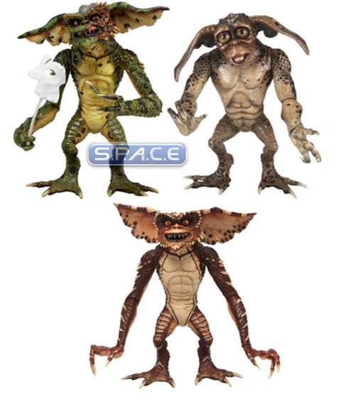 3er Komplettsatz: Gremlins Deluxe Serie 2 (Gremlins)