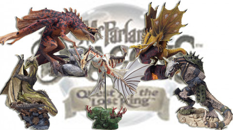 5er Komplettsatz : McFarlane´s Dragons Serie 3