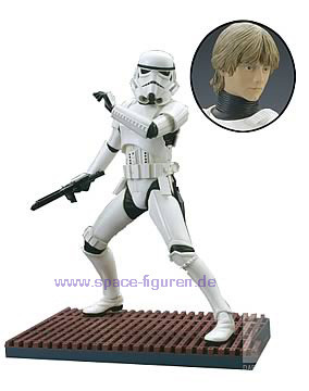 1/7 Scale Luke/Stormtrooper Snap Fit Model Kit