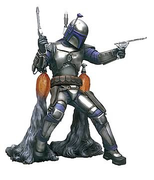 1/7 Scale Jango Fett Snap Fit Model Kit (AOTC)