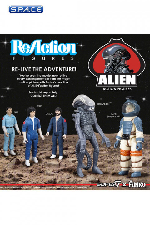 Alien 3 3/4-Inch ReAction Ripley Figure