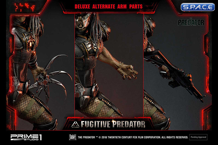 Scale Fugitive Predator Deluxe Version Premium Masterline Statue The Predator