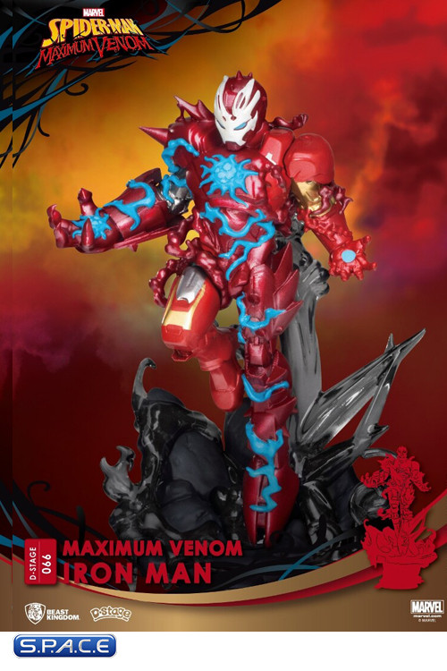 Maximum Venom Iron Man Diorama Stage 066 (Marvel)