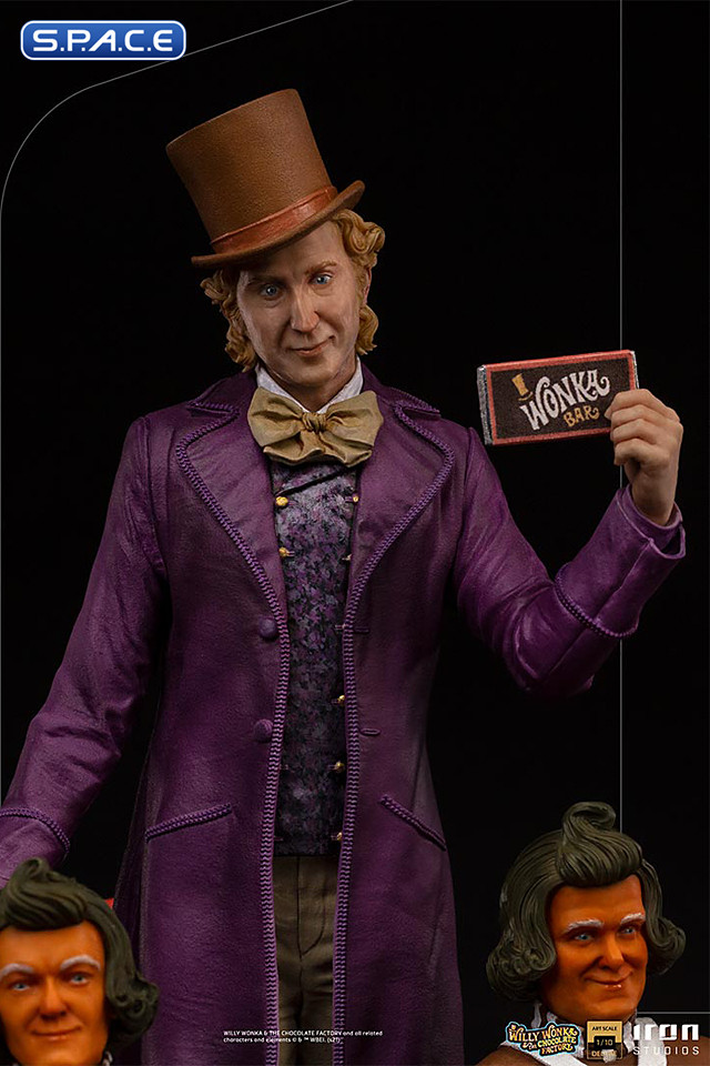 110 Scale Willy Wonka Deluxe Art Scale Statue Willy Wonka And The Chocolate Factory 2315