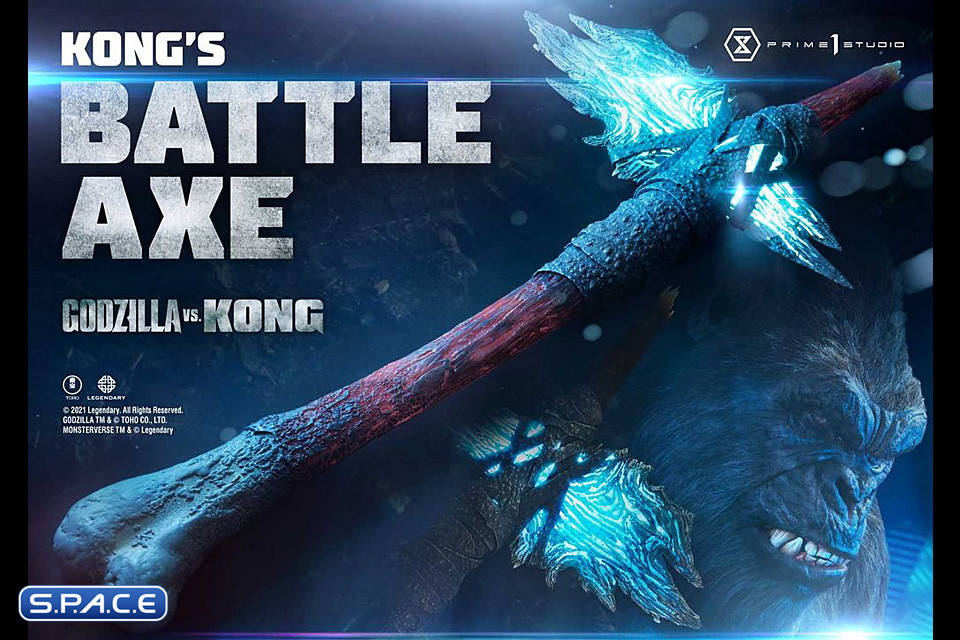 kong with battle axe