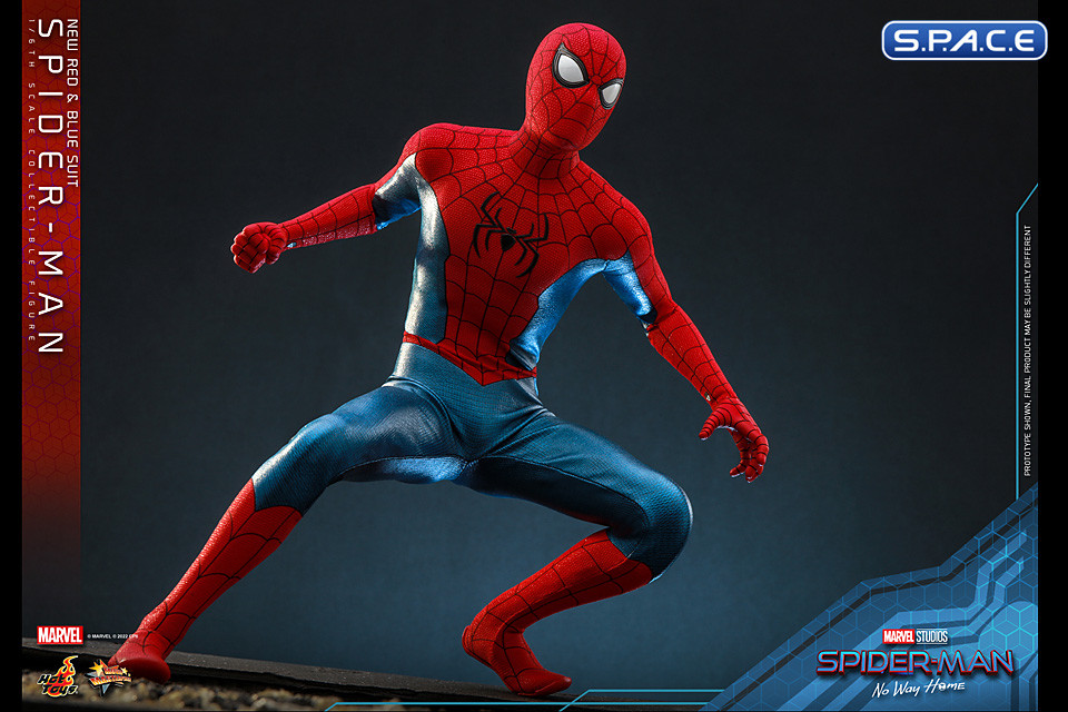 1/6 Scale Spider-Man »New Red and Blue Suit« Movie Masterpiece MMS679 ...