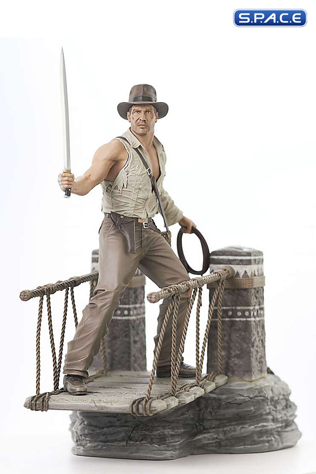 Indiana Jones Rope Bridge Standoff Deluxe Gallery PVC Diorama (Indiana ...