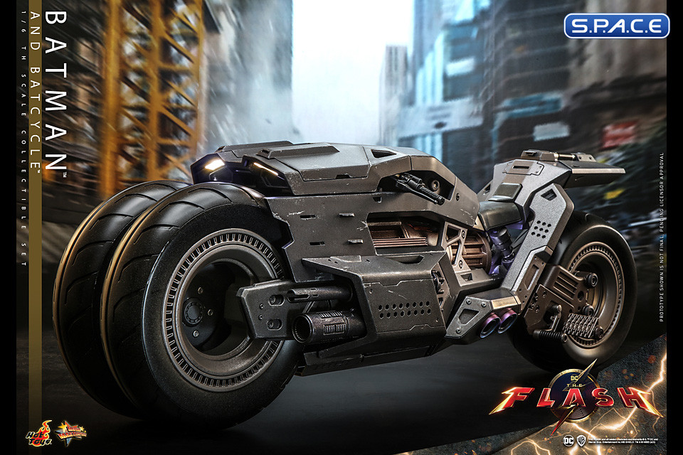 1/6 Scale Batman & Batcycle Movie Masterpiece Set MMS705 (The Flash)