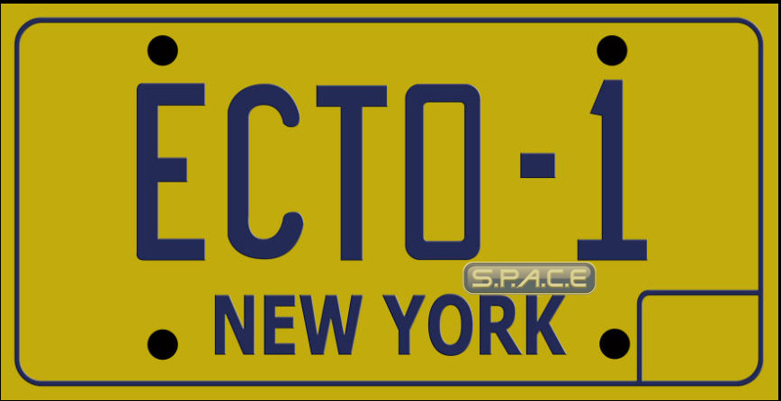 ecto 1 license plate font
