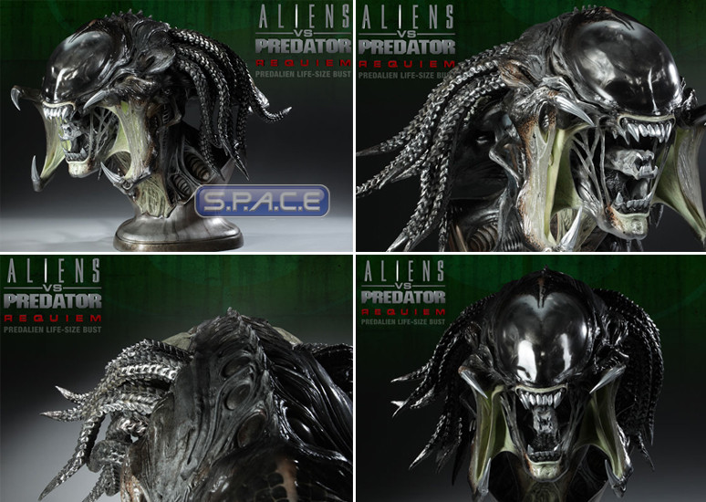 1:1 PredAlien life-size Bust (Aliens vs. Predator: Requiem) - S.P.A.C.E ...