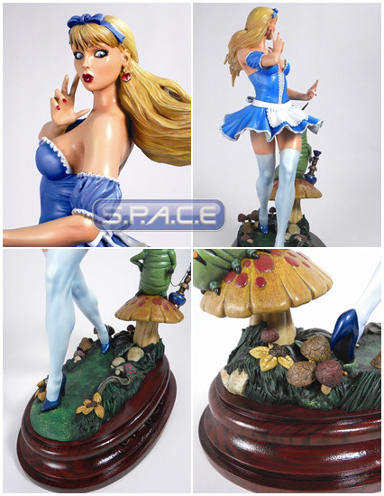 Alice Wonderland Statue 6058