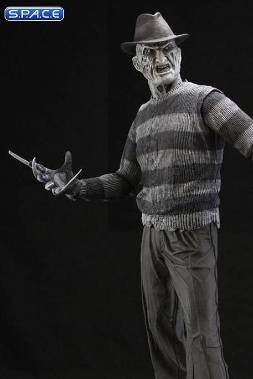 freddy krueger black and white sdcc 2012 exclusive a nightmare on elm street s p a c e space figuren de space figuren