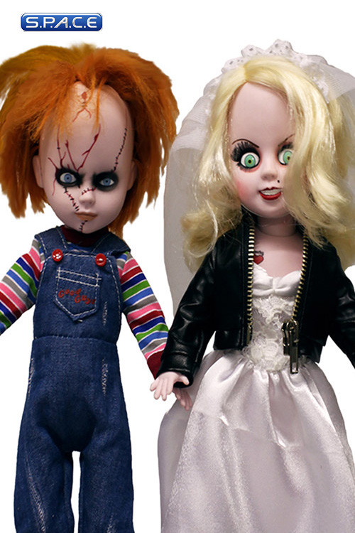 Chucky And Tiffany 2 Pack Living Dead Dolls Space Space Figurende