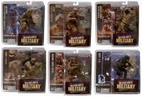 Complete Set of 6: McFarlanes Military Series 1