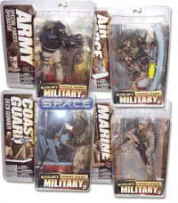 4er Komplettsatz : McFarlane´s Military Serie 5