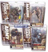 4er Komplettsatz : McFarlane´s Military Serie 5