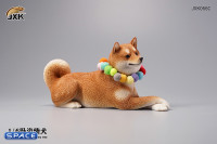 1/6 Scale lying Shiba Inu (brown)