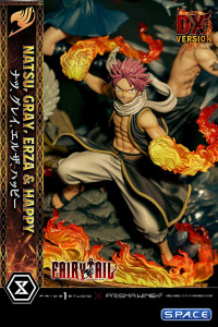 1/7 Scale Natsu, Gray, Erza & Happy Deluxe Concept Masterline Statue - Bonus Version (Fairy Tail)