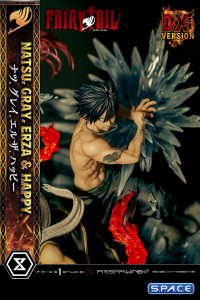 1/7 Scale Natsu, Gray, Erza & Happy Deluxe Concept Masterline Statue - Bonus Version (Fairy Tail)