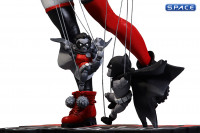 Harley Quinn red, white & black Statue by Emanuela Lupacchino (DC Comics)