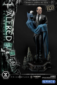 1/4 Scale Alfred Pennyworth Throne Legacy Statue - Bonus Version (DC Comics)