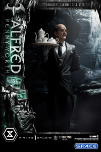 1/4 Scale Alfred Pennyworth Throne Legacy Statue - Bonus Version (DC Comics)