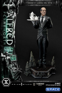 1/4 Scale Alfred Pennyworth Throne Legacy Statue - Bonus Version (DC Comics)