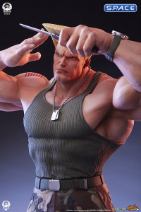 1/4 Scale Guile Statue - Deluxe Version (Street Fighter 6)