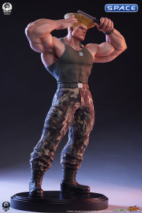 1/4 Scale Guile Statue - Deluxe Version (Street Fighter 6)