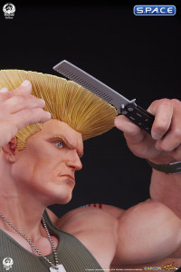 1/4 Scale Guile Statue - Deluxe Version (Street Fighter 6)