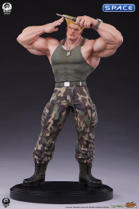 1/4 Scale Guile Statue - Deluxe Version (Street Fighter 6)