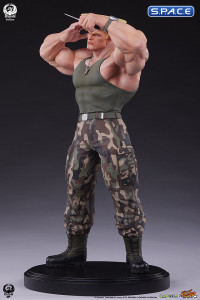 1/4 Scale Guile Statue - Deluxe Version (Street Fighter 6)